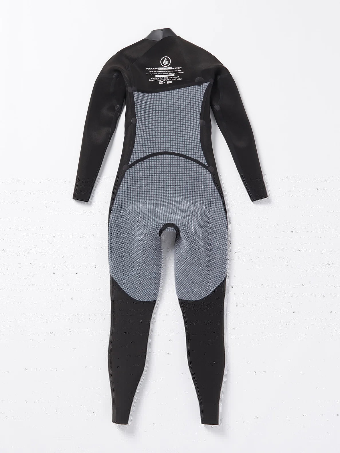 Volcom Womens Modulator 4/3mm Chest Zip Wetsuit - Black - firstmasonicdistrict