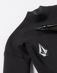 Volcom Womens Modulator 4/3mm Chest Zip Wetsuit - Black - firstmasonicdistrict