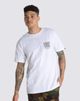 Original Tall Type T-Shirt - Mens Short Sleeve Tee - White - firstmasonicdistrict