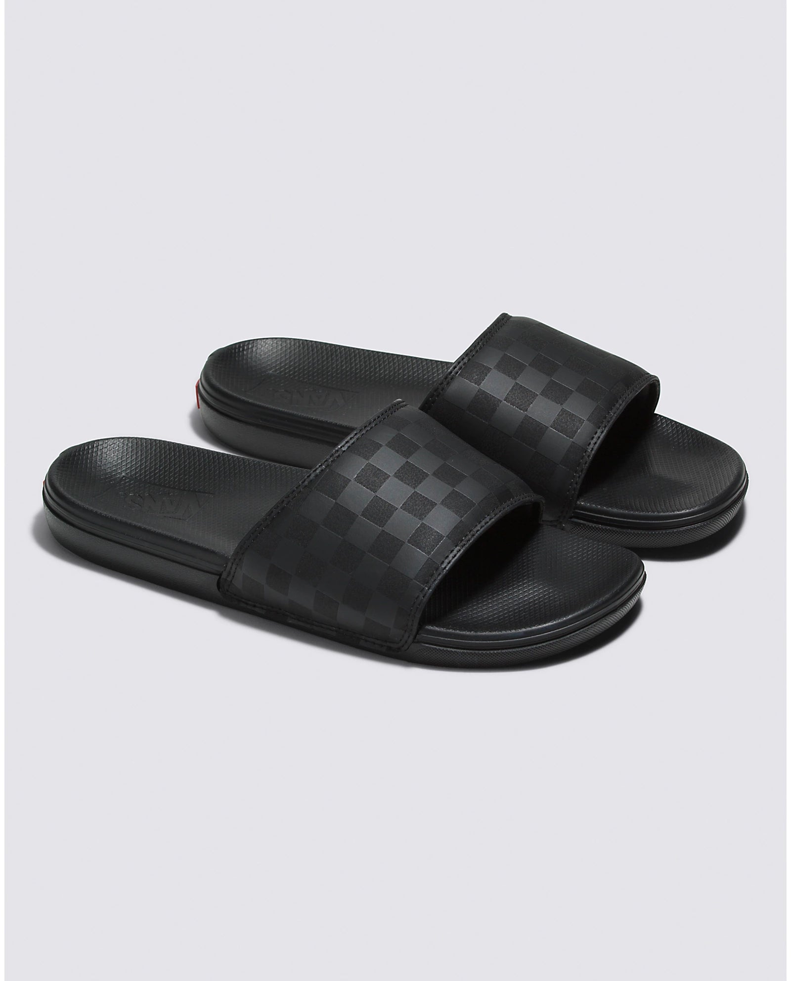 Vans Mens MTE La Costa Slide-On Sandals - Checkerboard/Black/Black - firstmasonicdistrict