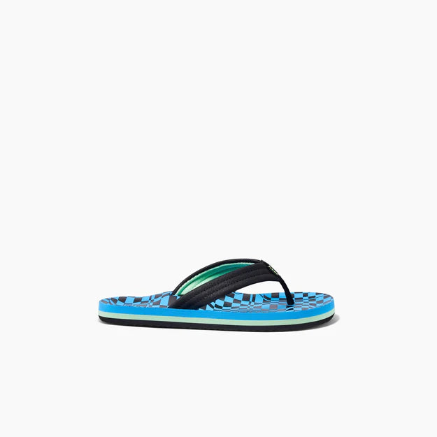 Ahi Kids Flip Flops - Boys Flip Flops - Swell Checkers - firstmasonicdistrict