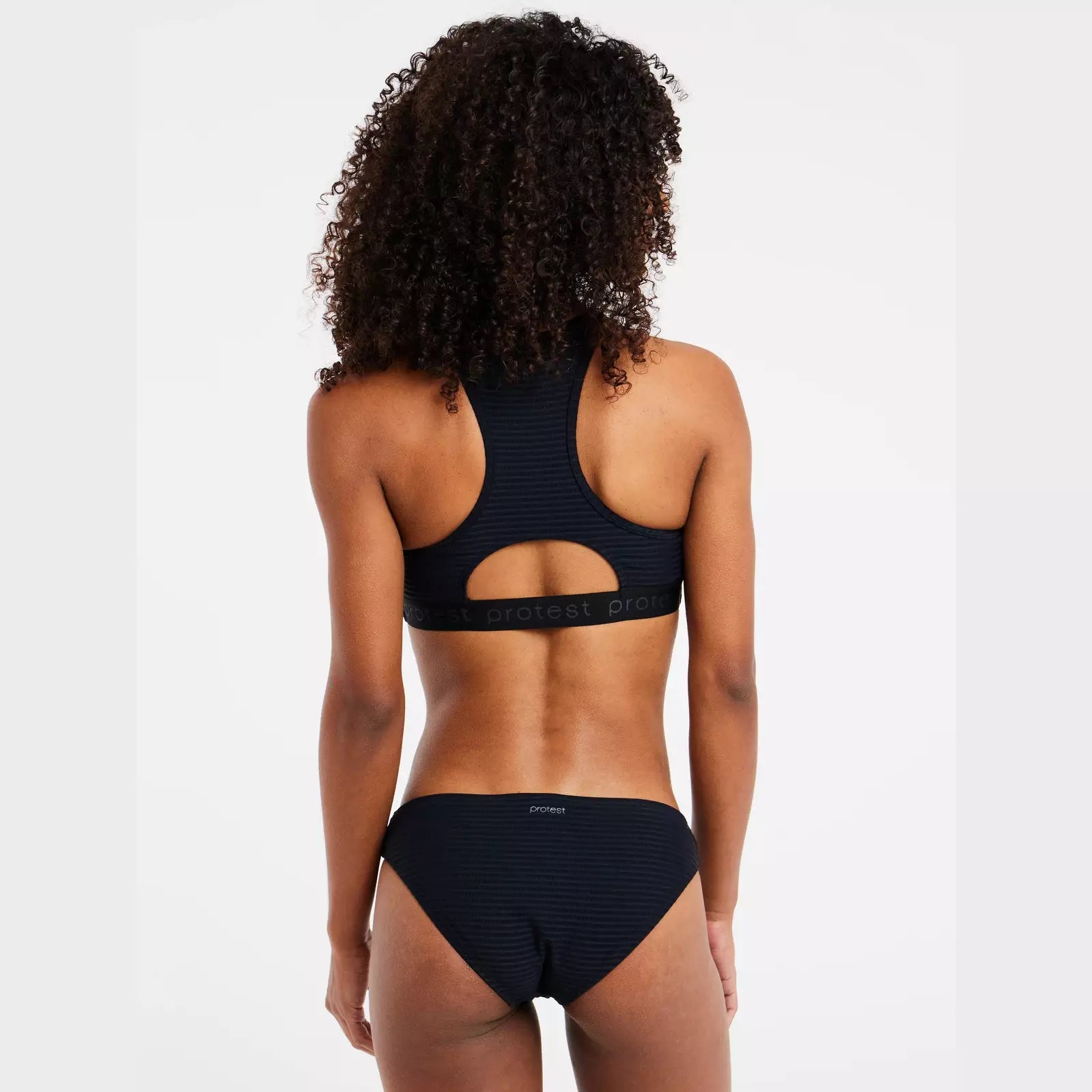 Prtgulf Surf Bikini - Womens Swimwear - True Black - firstmasonicdistrict