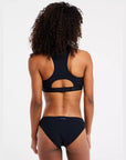 Prtgulf Surf Bikini - Womens Swimwear - True Black - firstmasonicdistrict